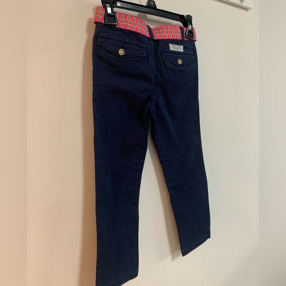 Ralph Lauren Belted Chino Pant - Picture 6 of 9